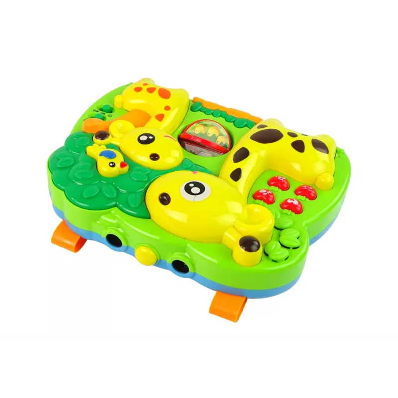 LEAN TOYS Giraffe 2in1 projector - bedmobiel voor baby's