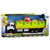 LEAN TOYS groene voedseltransportvrachtwagen 1:55