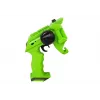LEAN TOYS Gun Launcher Car 2 in 1 op afstand bediend schuimschijven groen
