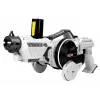 LEAN TOYS Gun Launcher Car 2 in 1 op afstand bediend schuimschijven wit