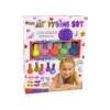 LEAN TOYS Haarverfset voor kinderen 5 kleuren gum