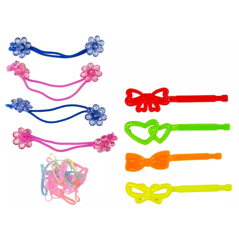 LEAN TOYS Haarverfset voor kinderen 5 kleuren gum