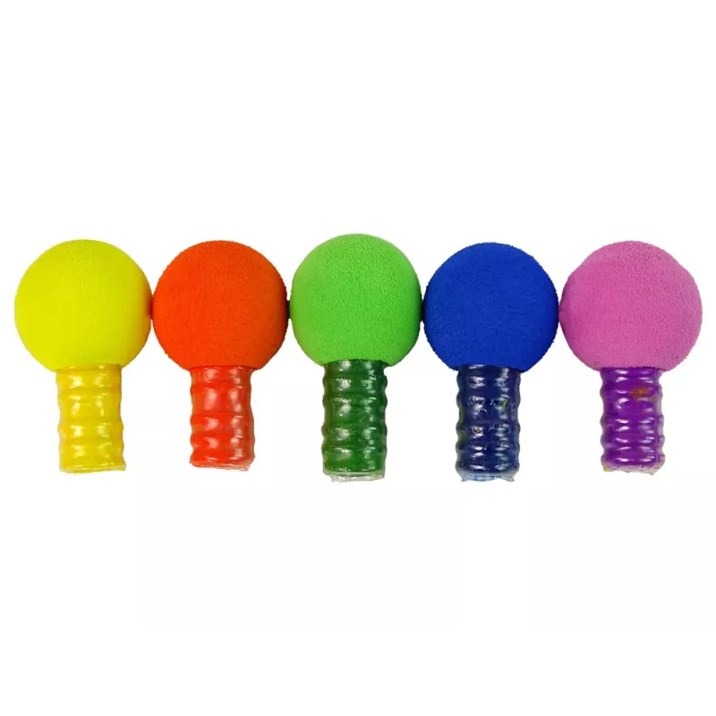 LEAN TOYS Haarverfset voor kinderen 5 kleuren gum
