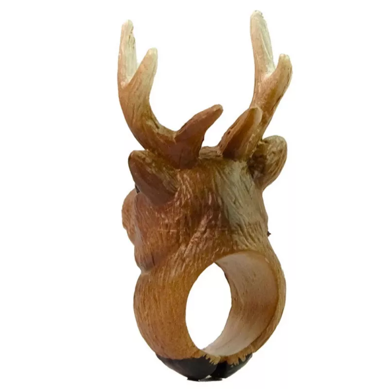 LEAN TOYS Hand Ring Educatieve Dieren Hert