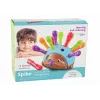 LEAN TOYS Egel puzzel blauw kleurrijke stekels