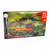 LEAN TOYS Helikopter dinosaurussen voertuig set 8 kleurrijke stuks