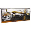 LEAN TOYS Enorme kraan met R/C-afstandsbediening hoogte 183 cm 2 werkplatforms