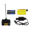 LEAN TOYS Enorme kraan met R/C-afstandsbediening hoogte 183 cm 2 werkplatforms