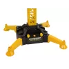 LEAN TOYS Enorme kraan met R/C-afstandsbediening hoogte 183 cm 2 werkplatforms