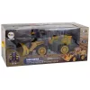 LEAN TOYS Enorme graafmachine R/C lader afstandsbediening 360 graden rotatie LED-verlichting