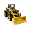 LEAN TOYS Enorme graafmachine R/C lader afstandsbediening 360 graden rotatie LED-verlichting