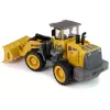 LEAN TOYS Enorme graafmachine R/C lader afstandsbediening 360 graden rotatie LED-verlichting
