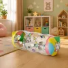 LEAN TOYS opblaasbare kruiprol voor peuters eenhoorn 48 x 20 cm