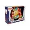 LEAN TOYS interactief baby paneel speelgoed muziek dieren roze