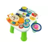 LEAN TOYS interactieve babywalker 2-in-1 tafel rood