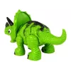 LEAN TOYS Interactieve dinosaurus Triceratops stoom water geluid groen