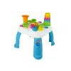LEAN TOYS Interactieve leertafel met kogelbaan en glijbaan blauw