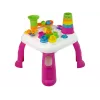 LEAN TOYS Interactieve leertafel balletjessorteerder glijbaan roze