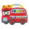 LEAN TOYS Interactieve piano brandweer geluiden dieren voertuiggeluiden melodieën