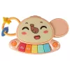 LEAN TOYS interactieve loopwagen en activiteitentafel 2in1 roze