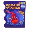 LEAN TOYS kwal rubberen figuur rekbaar realistisch zeedier 9 cm