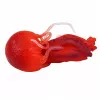 LEAN TOYS kwal rubberen figuur rekbaar realistisch zeedier 9 cm