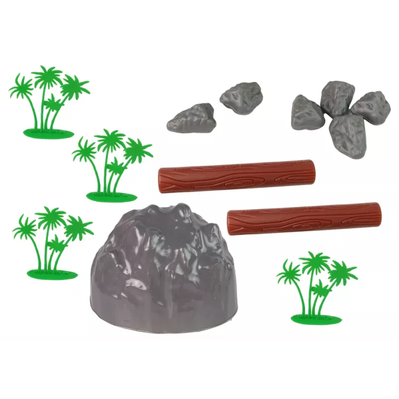 LEAN TOYS Grote figurenset wilde dieren safari + accessoires 34 elementen