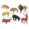LEAN TOYS Grote figurenset wilde dieren safari + accessoires 34 elementen