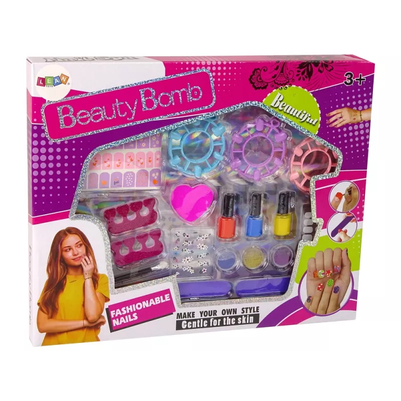LEAN TOYS grote nagellakset nagellakken stickers teenspreiders