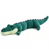 LEAN TOYS grote pluchen krokodil mascotte knuffel realistisch groen 150 cm