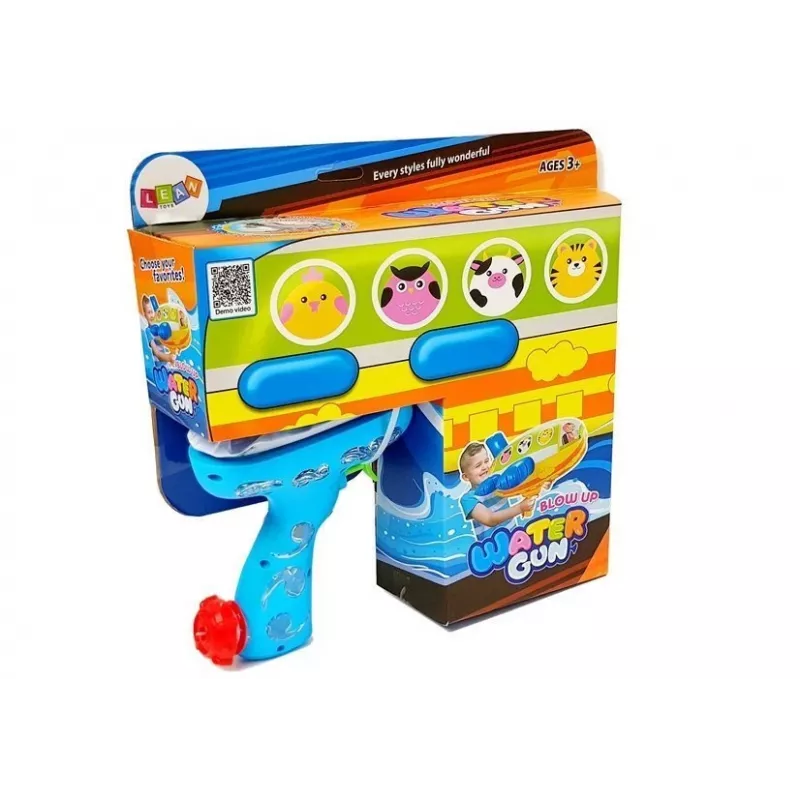 LEAN TOYS groot pomp-waterpistool eenhoorn