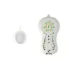 LEAN TOYS Grote op afstand bestuurbare RC spin, batterijgevoed, Wit en Grijs