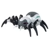 LEAN TOYS Grote op afstand bestuurbare RC spin, batterijgevoed, Wit en Grijs