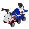 LEAN TOYS Grote ruimteset UFO raketten rover voertuigen ruimteschip alien 8 stuks