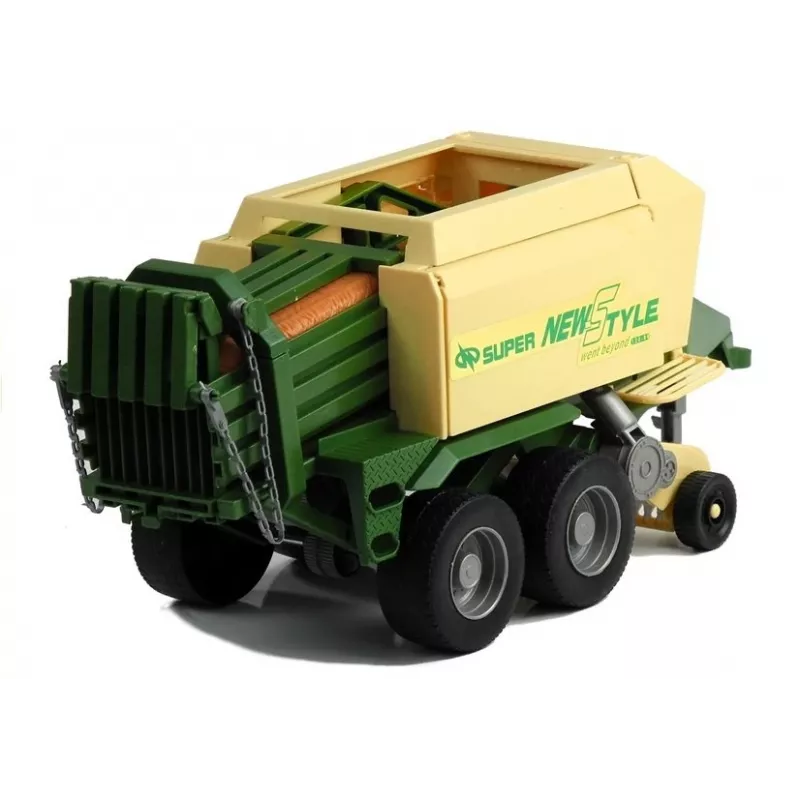 LEAN TOYS grote tractor met aanhanger, landbouwmachine, 65 cm