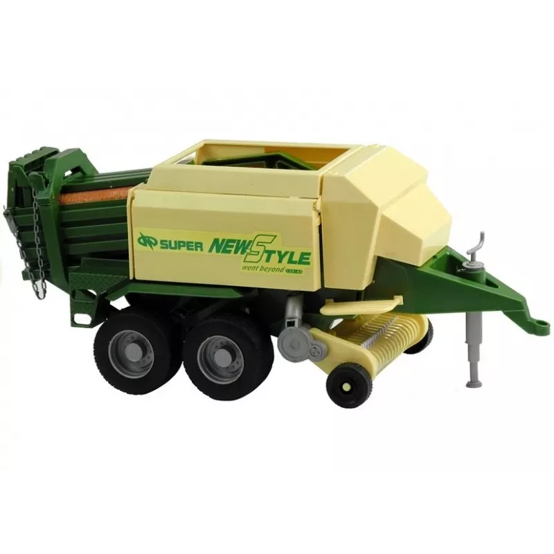 LEAN TOYS grote tractor met aanhanger, landbouwmachine, 65 cm