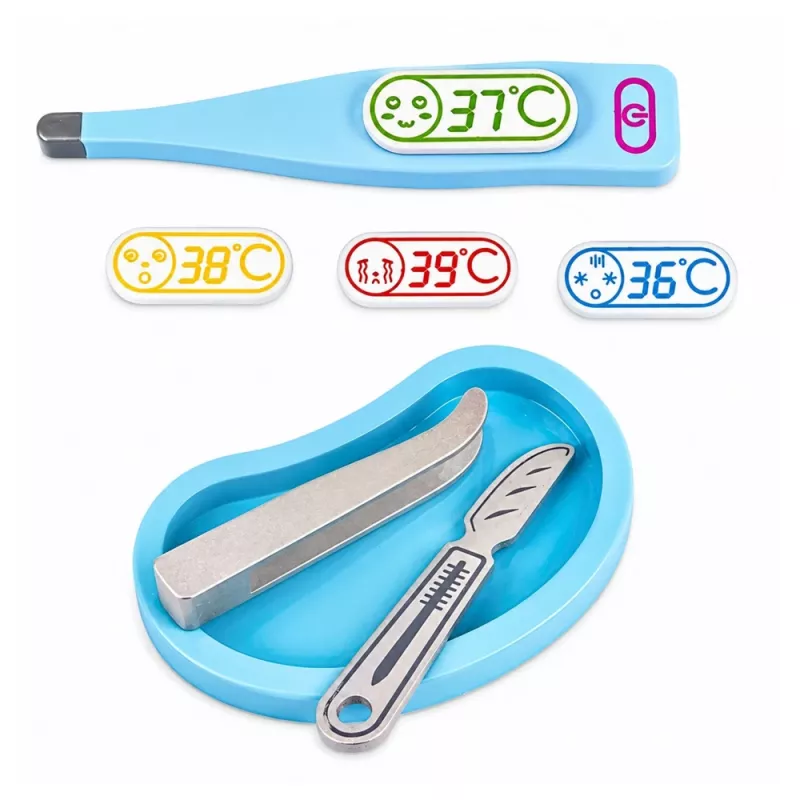LEAN TOYS kleine doktersset - medische instrumenten - echte accessoires - 36 delen