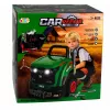 LEAN TOYS Little Handyman's uitneembare tractor met lichten, geluiden en stoom
