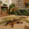 LEAN TOYS hagedis vivipar rubberen figuur rekbaar realistisch 12,5 cm