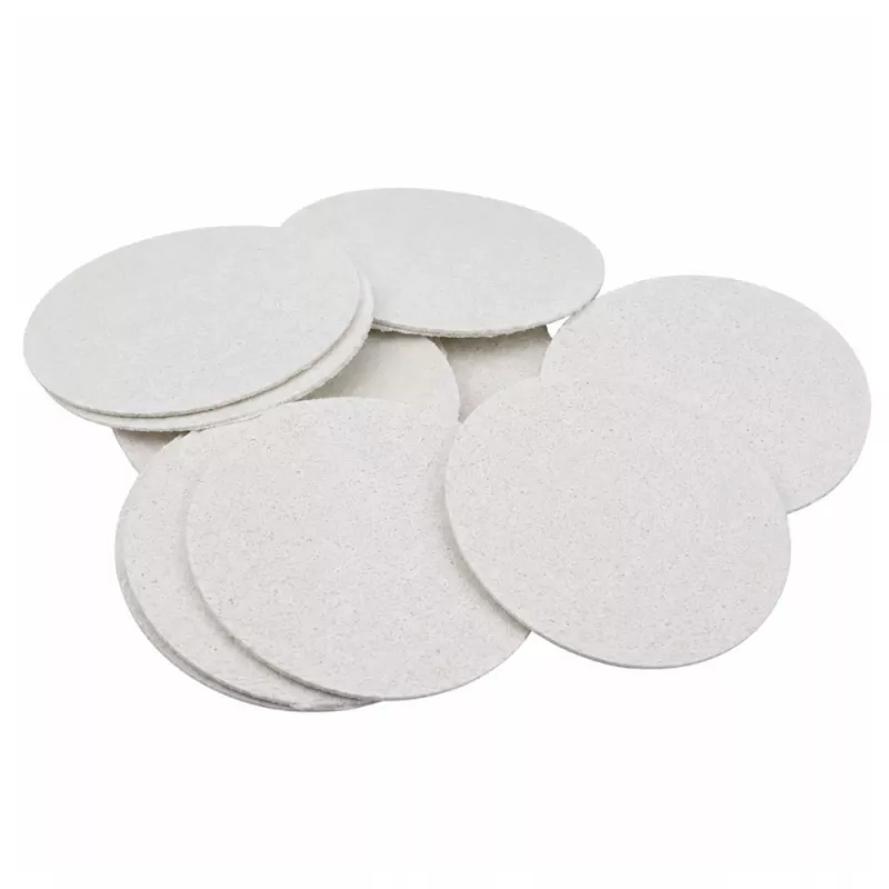 LEAN TOYS Magic 3D schuurpapier DIY houtpulp-schijven 20 stuks 6 cm