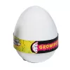 LEAN TOYS Magic Egg uitkomende dinosaurus in water ei wit 6,5 cm