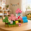 LEAN TOYS magnetische bouwstenen 50-delige set – 3D pixel eenhoorn kubussen, ABS kunststof, creatief constructiespeelgoed