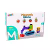 LEAN TOYS magnetische bouwstenen kubussen 3D-blokken bont 96 delen
