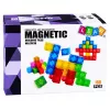 LEAN TOYS magnetische bouwstenen kubussen kleurrijke 3D-kubussen 160 stuks