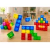 LEAN TOYS magnetische bouwstenen kubussen kleurrijke 3D-kubussen 160 stuks