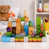 LEAN TOYS magnetische constructieblokken kubus vierkante wereld 3D 114 delen