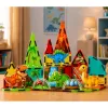 LEAN TOYS Magnetische Bouwstenen Dinosaurus Vulkaan 31 delen