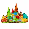 LEAN TOYS Magnetische Bouwstenen Dinosaurus Vulkaan 31 delen