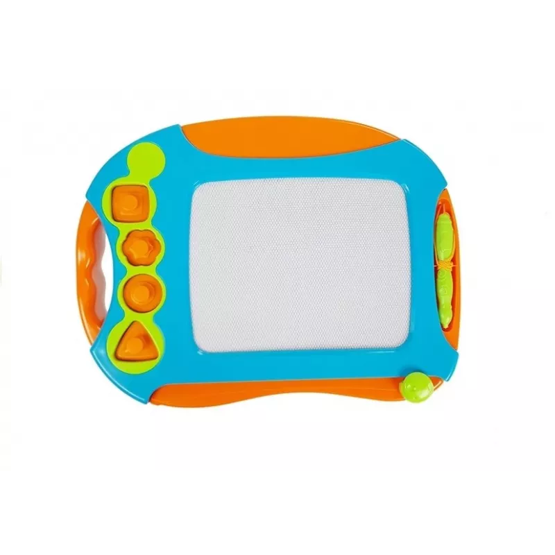 LEAN TOYS magnetisch tekenbord met geometrische stempels