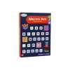 LEAN TOYS Magnetisch puzzelboek Engels alfabet afbeeldingen